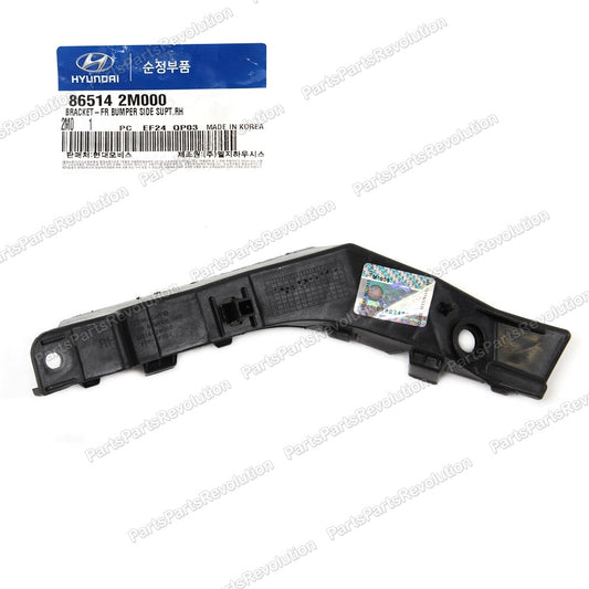 GENUINE Bumper Bracket Front Right 865142M000 for Hyundai Genesis Coupe 10-12