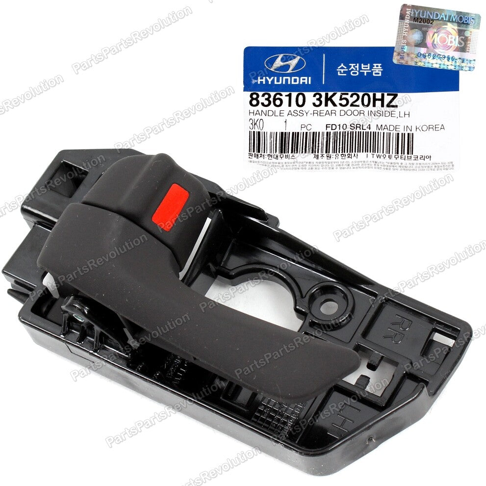 GENUINE Inside Door Handle Rear Left 836103K520HZ for Hyundai 2009-2010 Sonata