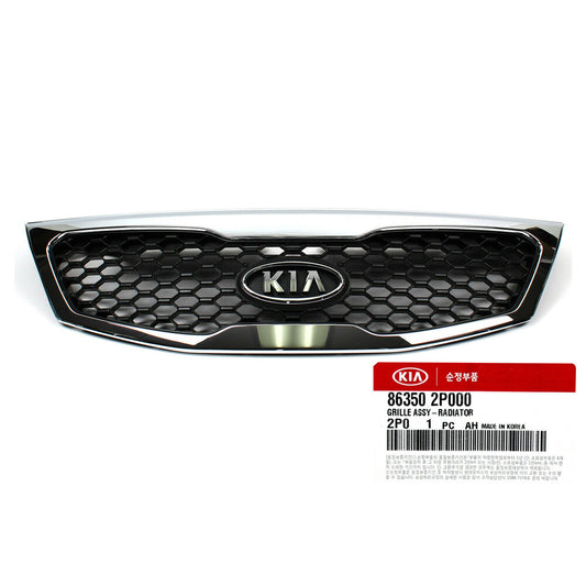 GENUINE 863502P000 Front Bumper Radiator Chrome Grille for KIA Sorento 2011-2013