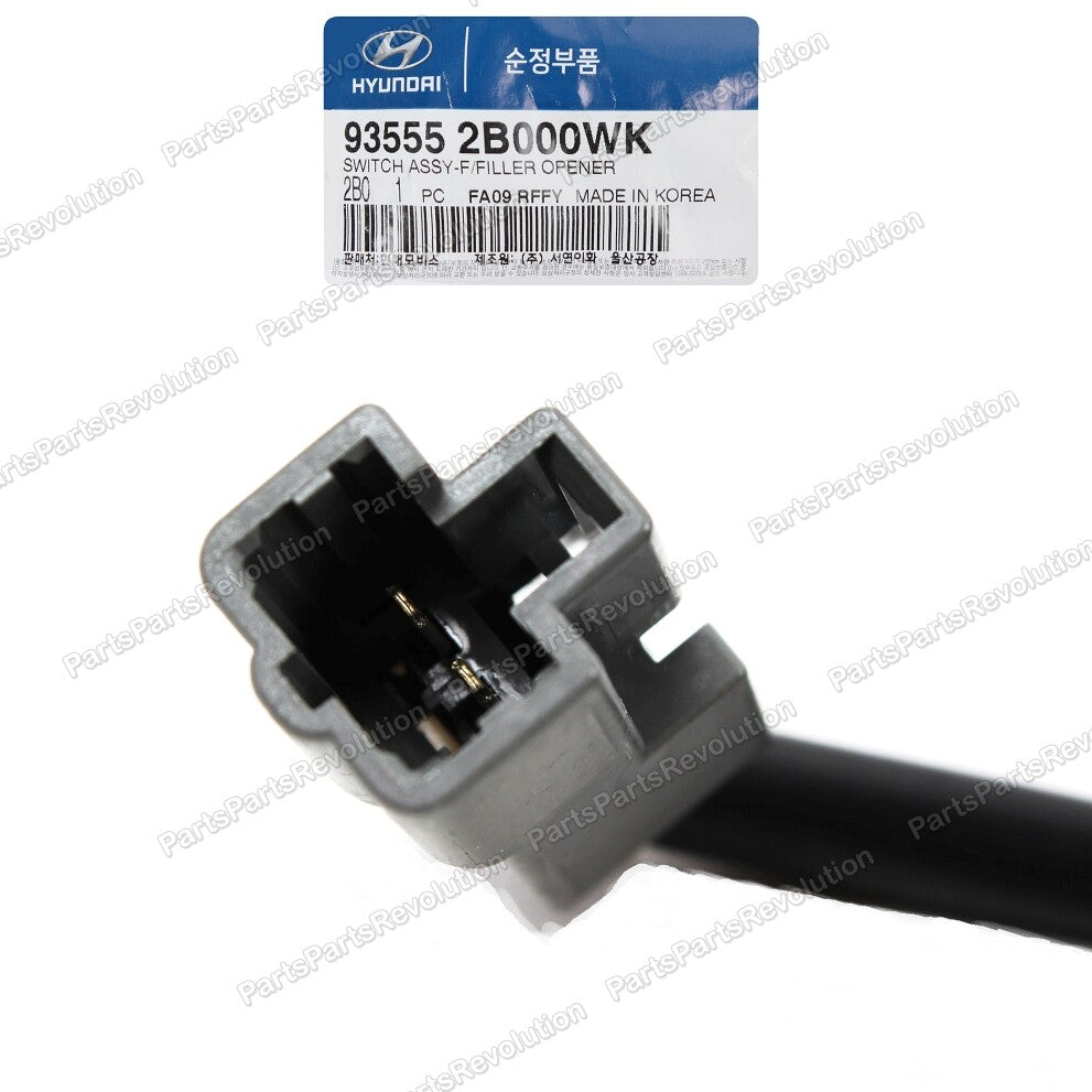 Fuel Gas Door Button Switch Black 935552B000WK for Hyundai 2007-2009 SantaFe