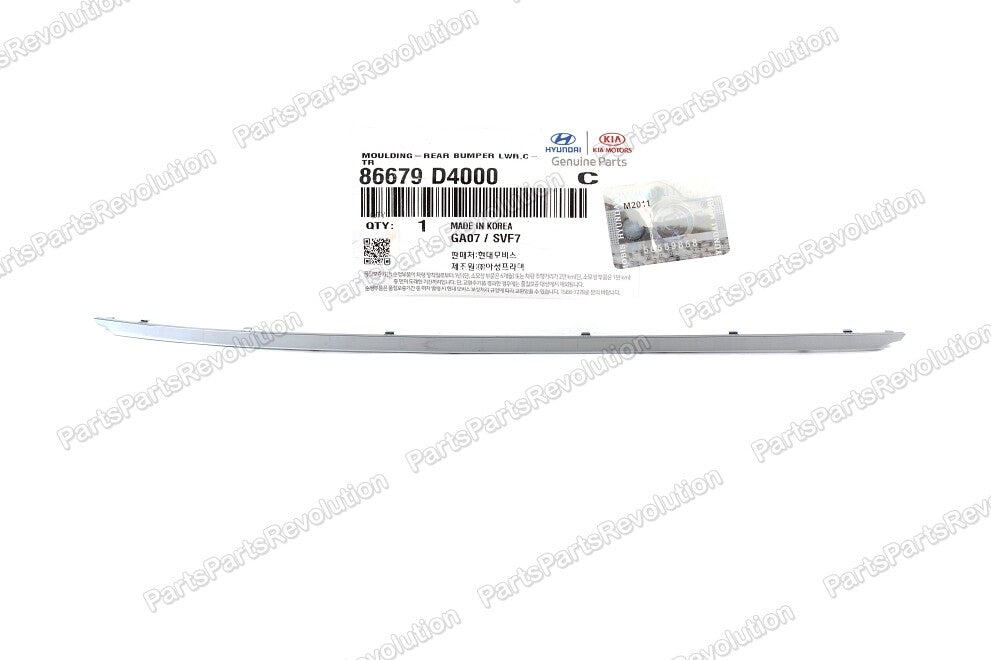 Bumper Center Molding Rear 86679D4000 for Kia Optima 2016-2018