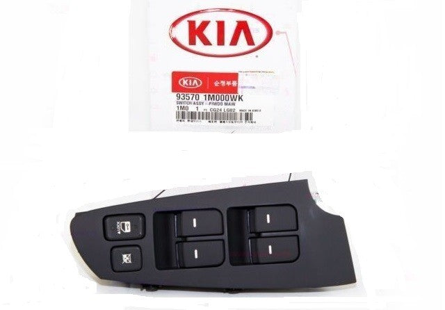 GENUINE 935701M000WK Power Window Main Switch for KIA Forte 2009-2013