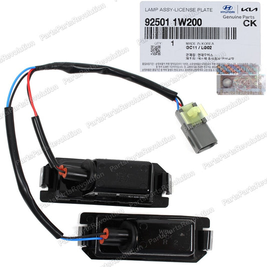Genuine 925011W200 License Plate Modules Lamp for KIA RIO PRIDE 2012-2017