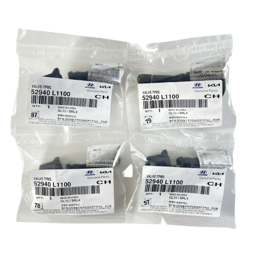 GENUINE TPMS Sensor 4Pcs for 2020 2021 Hyundai Sonata Kia K5 Seltos 52940L1100