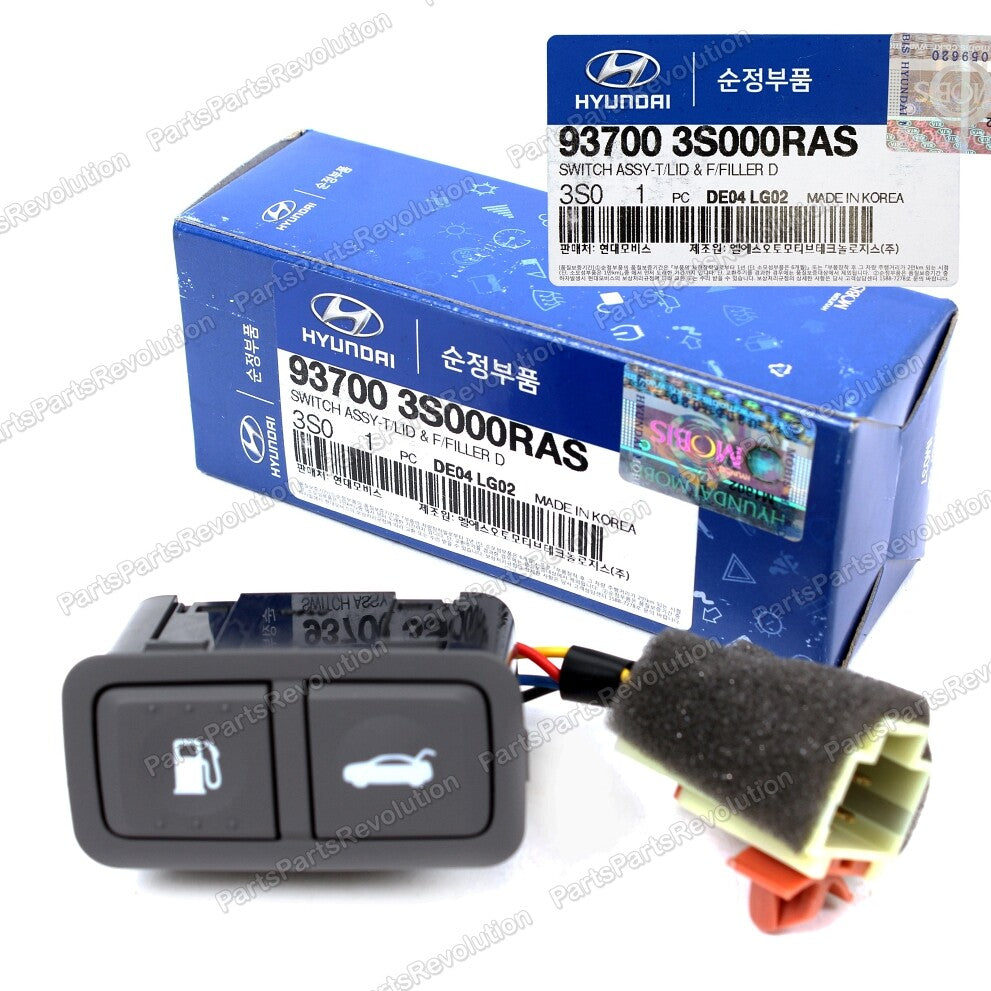 Trunk Lid Fuel Door Opener Release Button for 11-15 Sonata 937003S000RAS