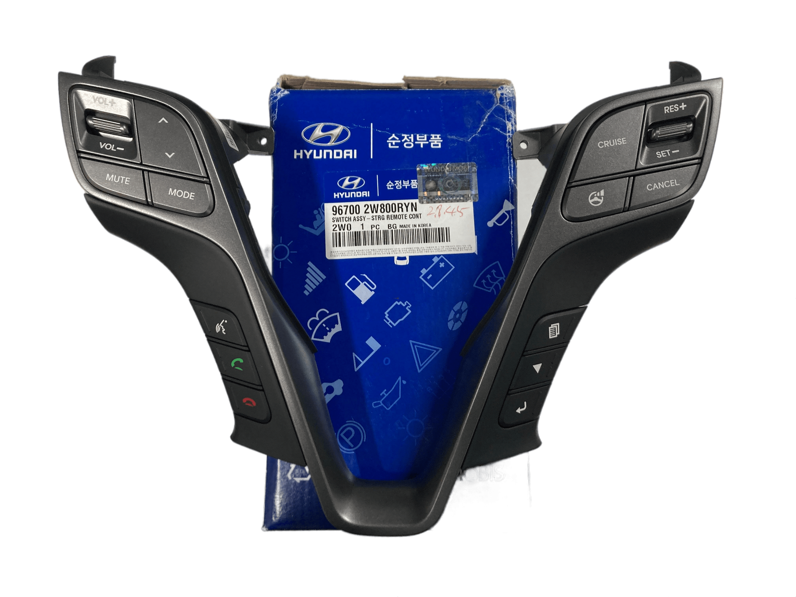 GENUINE 967002W800RYN Steering Remote Control Switch for Hyundai Santa Fe 13-16