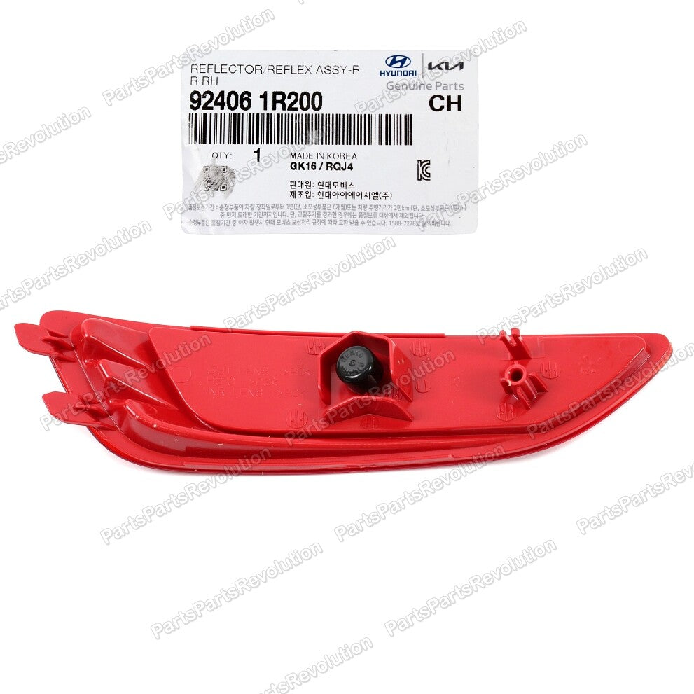 Bumper Reflector Rear Right 924061R200 for Hyundai Accent 2012-2017
