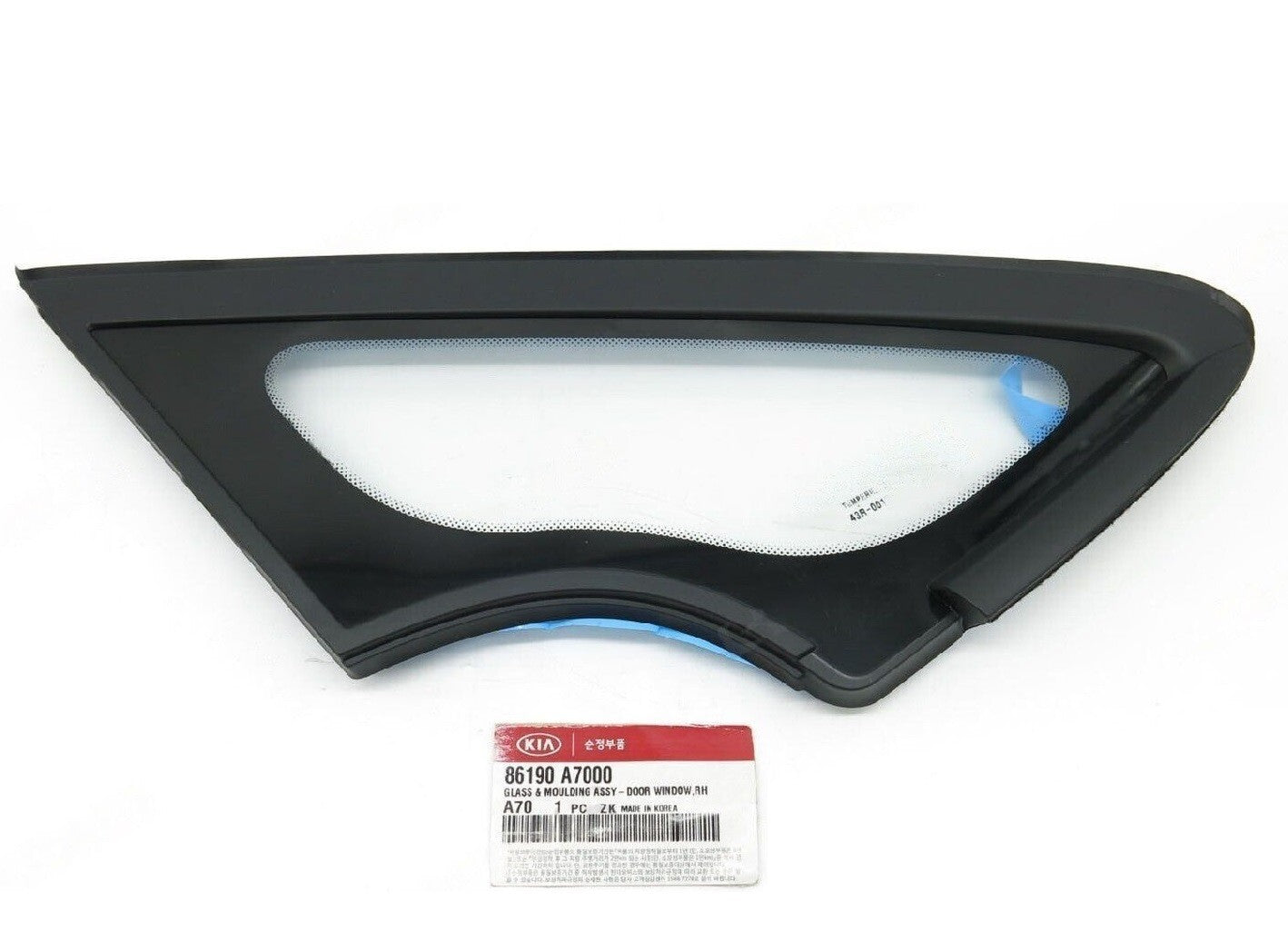 GENUINE 86190A7000 Right Door Window Glass & Moulding Assy for KIA
