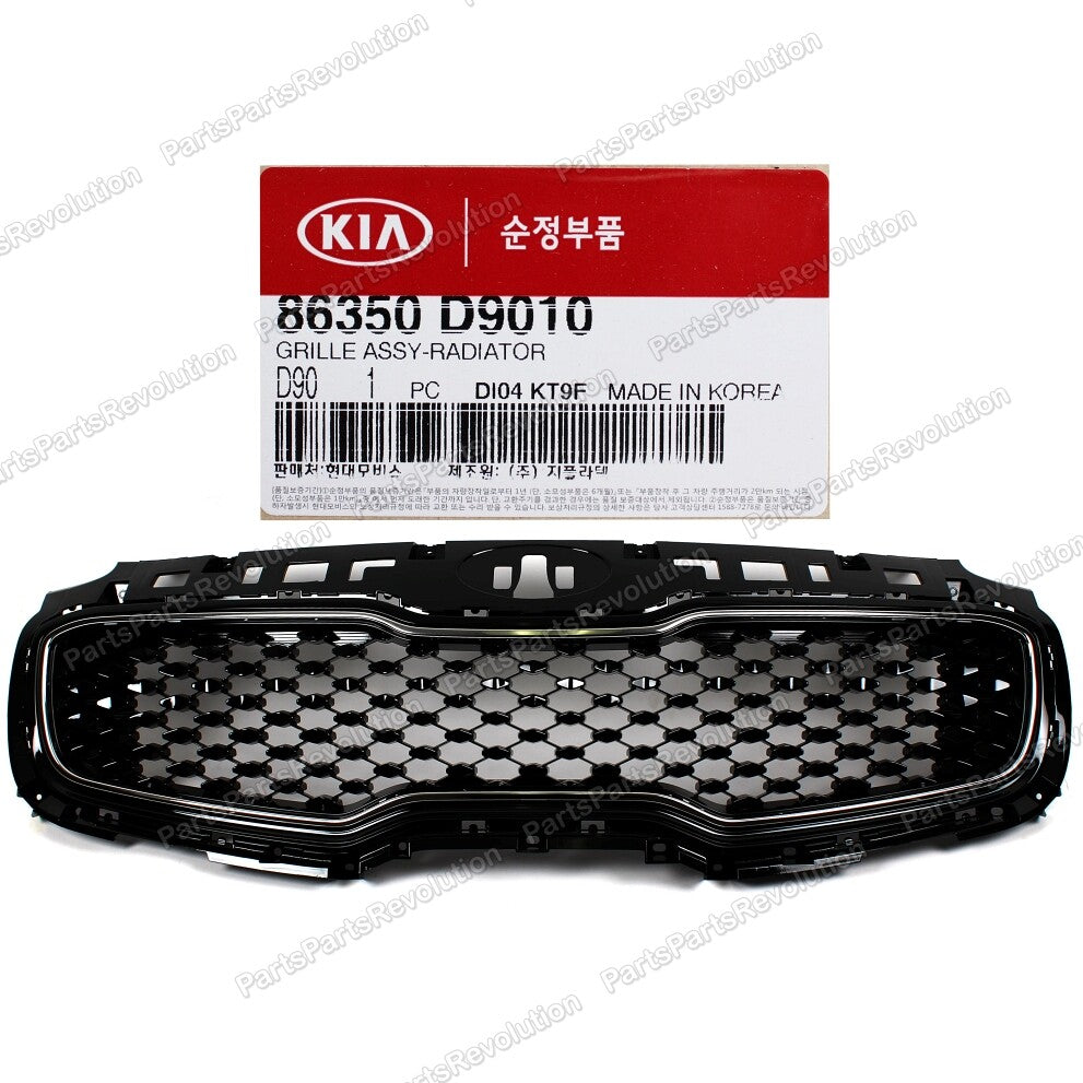 Chrome Bumper Grille Replacement for 2017 2018 2019 Kia Sportage 86350-D9010