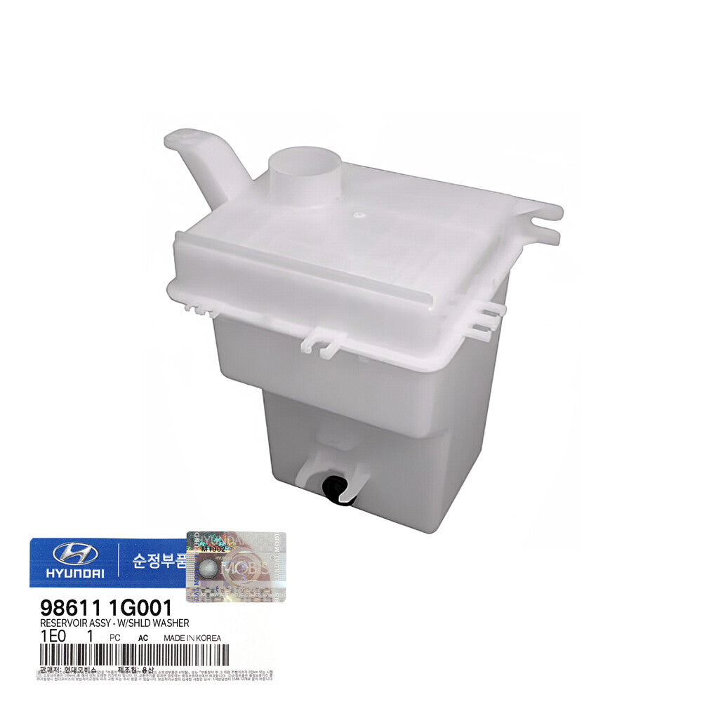 GENUINE 986111G001 Windshield Washer Reservoir for Hyundai Accent Kia Rio 07-11
