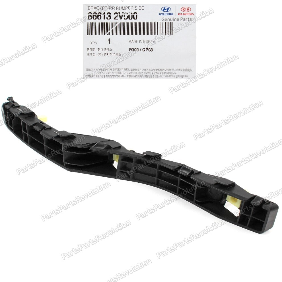 GENUINE Bumper Bracket Rear Left 866132V000 for Hyundai Veloster 12-17