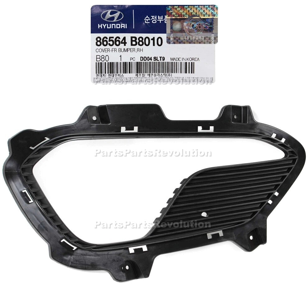 GENUINE Fog Light Cover Bezel Right 86564B8010 for SantaFe XL 2013-2016