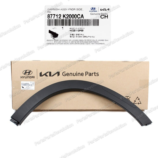 Fender Wheel Molding Front Right 87712K2000CA for Hyundai Venue 20-23