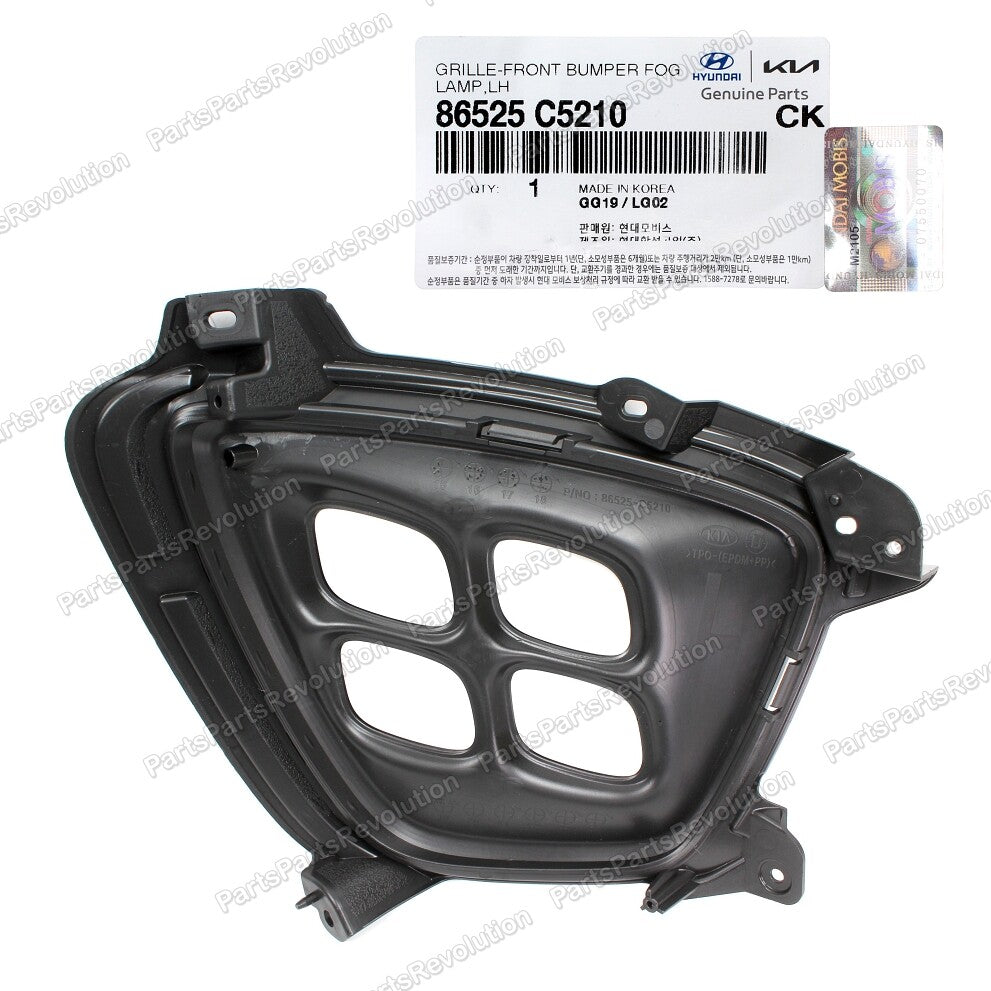 OEM Fog Light Lamp Bezel Cover LEFT SIDE for 16-19 Kia Sorento 86525C5210