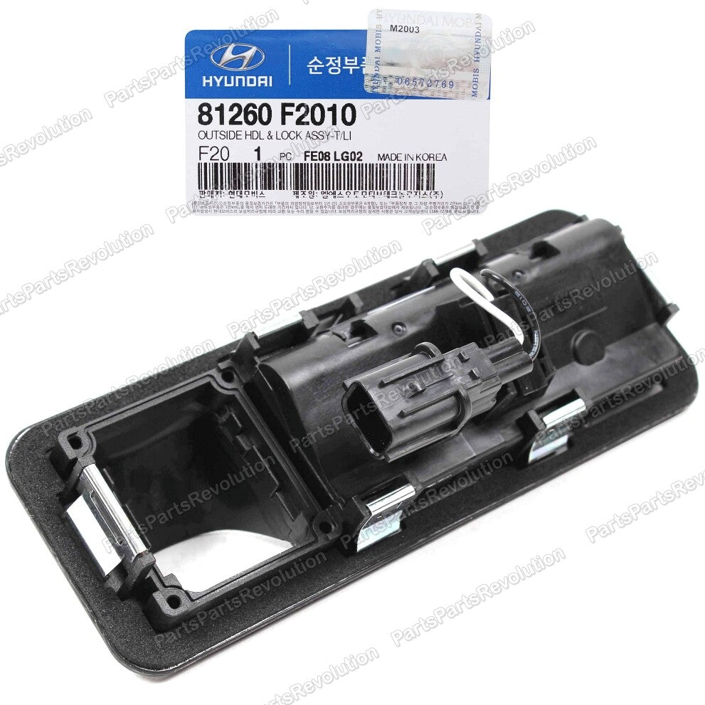 Outside Trunk Lid Lock Handle 81260F2010 for Hyundai 2017-2018 Elantra