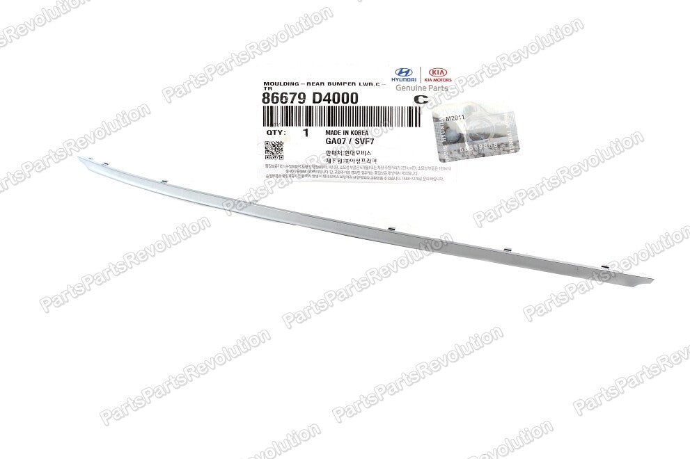 Bumper Center Molding Rear 86679D4000 for Kia Optima 2016-2018