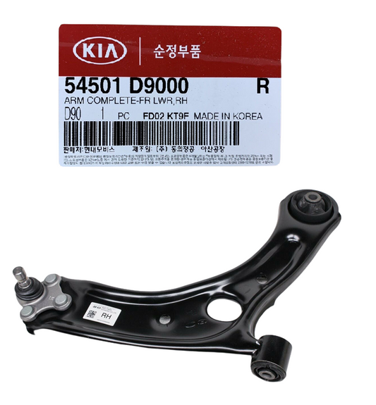 GENUINE 54501D9000 Front Lower Control Arm Right Side for Kia Sportage 17 to 21
