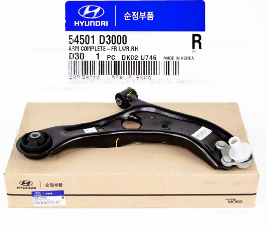 GENUINE 54501D3000 Front Right Control Arm Hyundai Sonata Tucson Kia 2015-2020