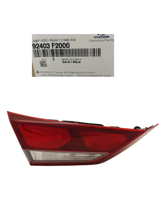 GENUINE 92403F2000 Rear Right Backup Tail Light for Hyundai Elantra 2017-2018