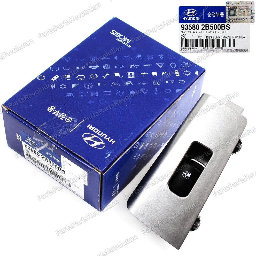 Power Window Switch Rear Right 935802B500BS for Hyundai 2010-2012 SantaFe