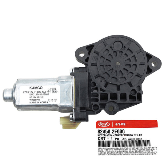 GENUINE 824502F000 Front Left Power Window Motor for KIA Spectra Sportage 04-10