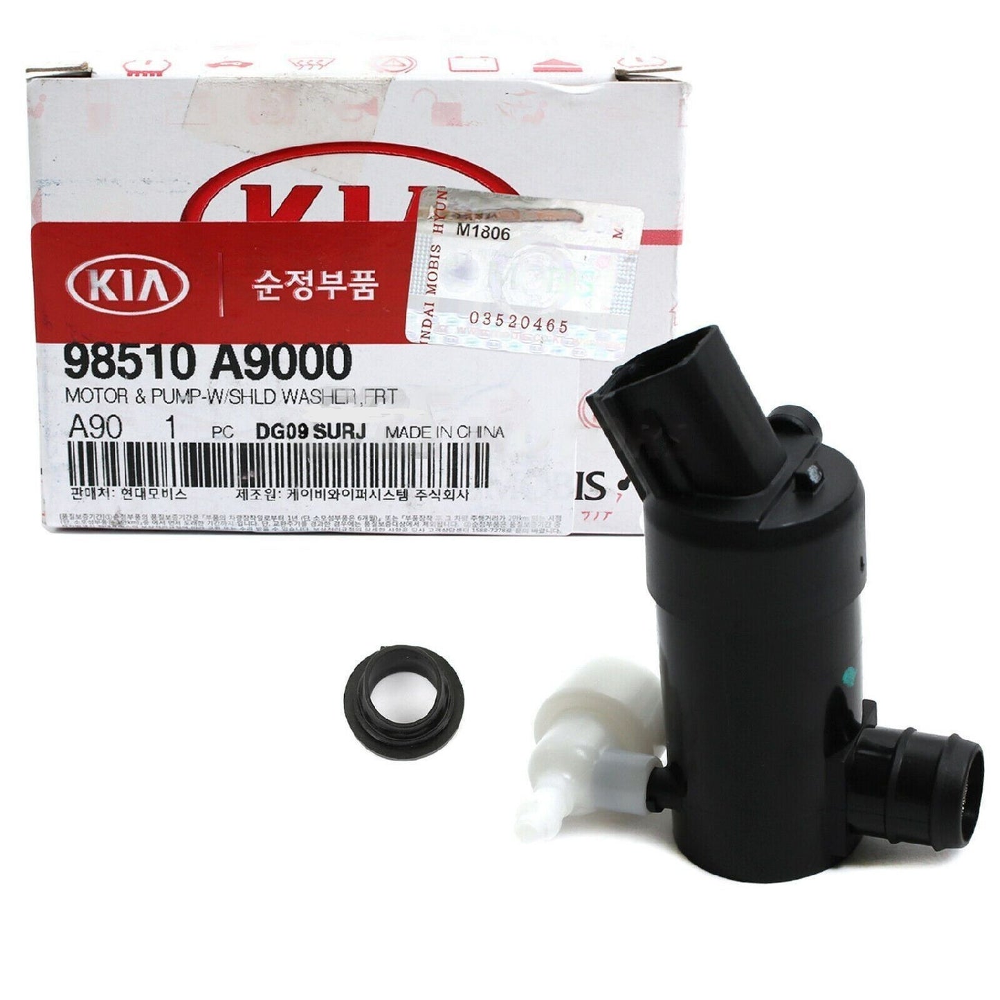 GENUINE 98510A9000 Windshield Washer Pump for Kia Sorento Telluride Sedona 16-21