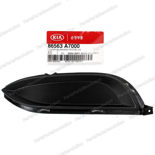 Front Left Side Fog Light Lamp Cover for 14-2016 Kia Forte Sedan 86563A7000