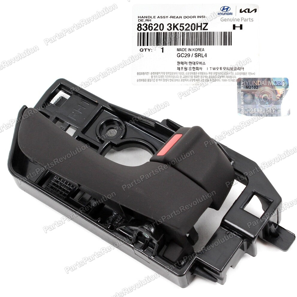 GENUINE Inside Door Handle Rear Right 836203K520HZ for Hyundai 2009-2010 Sonata