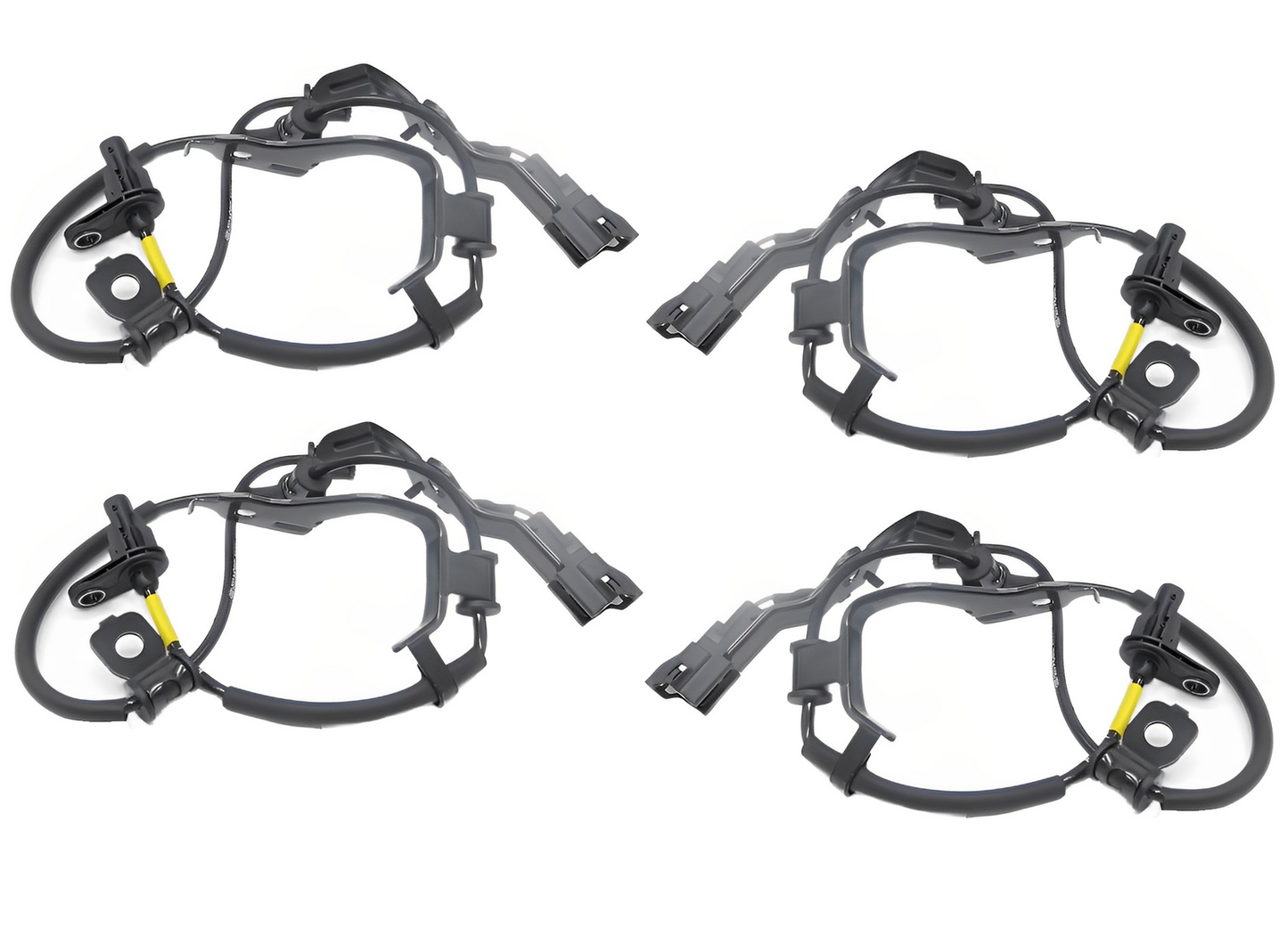 GENUINE (FR, FL, RR, RL) 4Pcs Wheel ABS Speed Sensor for KIA Sorento 16-20