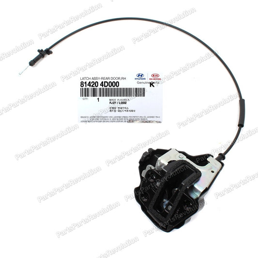 Sliding Door Lock Latch Rear Right 814204D000 for Kia Sedona 07-14