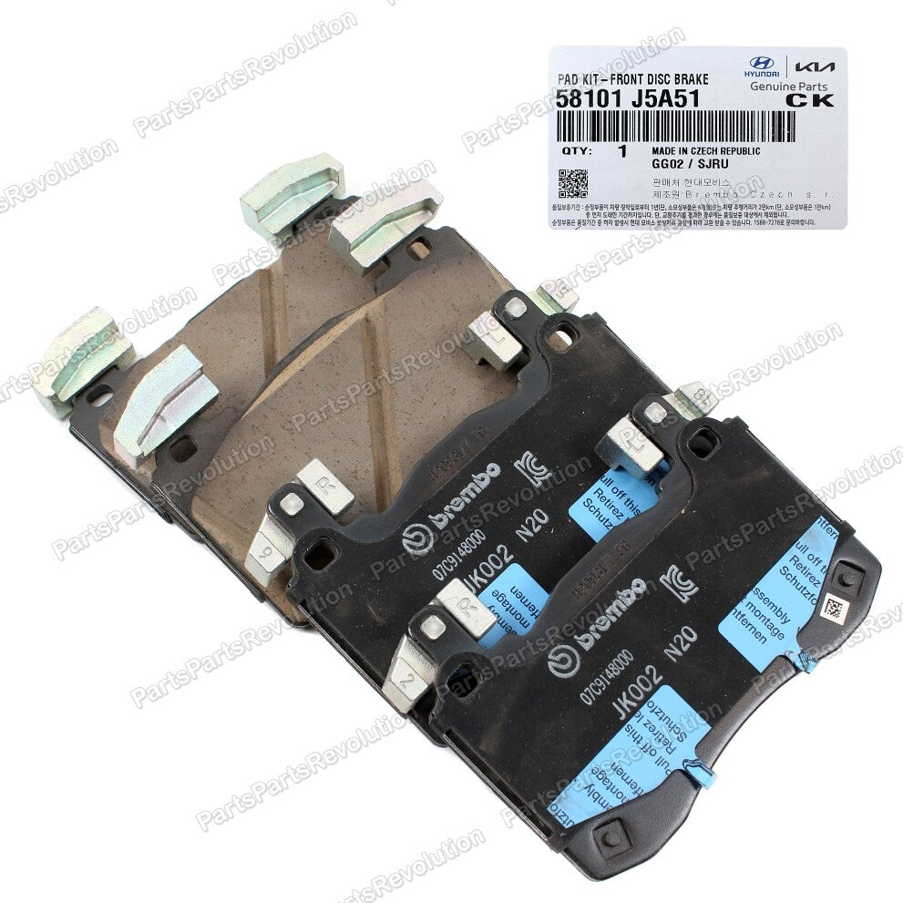 Brake Pad Kit Brembo Front 58101J5A51 for Genesis * See Compatibility *