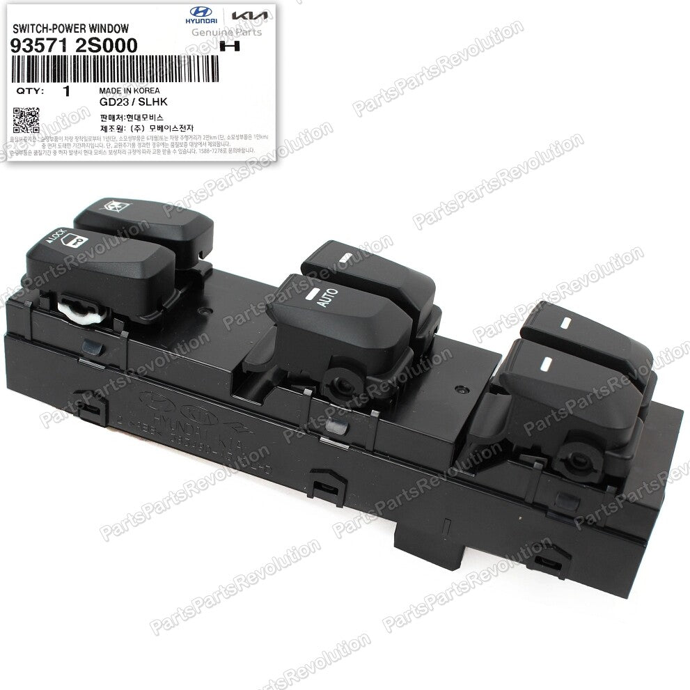 Switch Power Window Main Auto Down 935712S000 for Hyundai 2010-2015 Tucson
