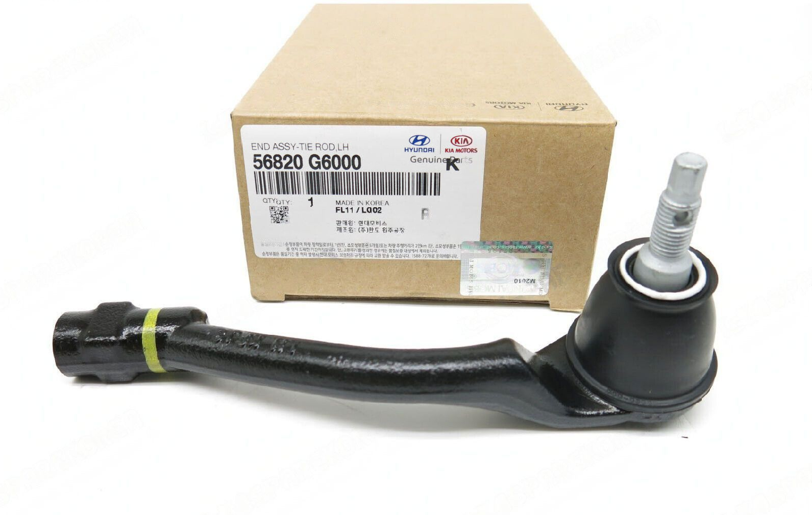 GENUINE 56820G6000 Front Left Tie Rod End for Kia Picanto