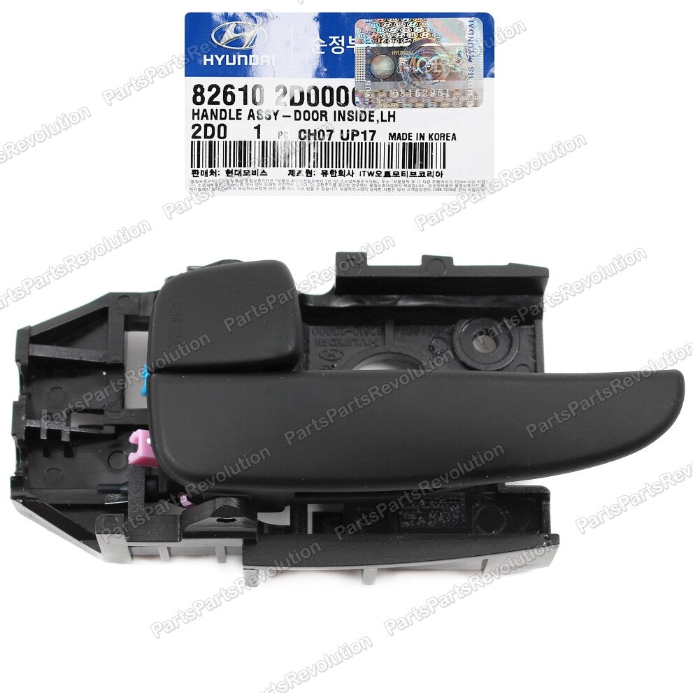 Inside Door Handle Driver Left 826102D000CA for Hyundai 2001-2006 Elantra