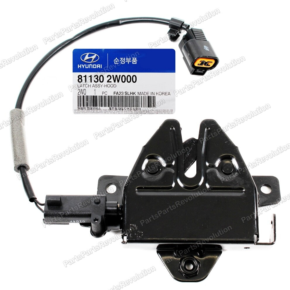 GENUINE Hood Lock Latch Hood 811302W001 for Hyundai SantaFe 13-18