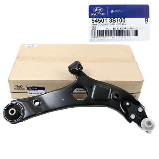 GENUINE 545013S100 Arm Complete Front LWR Right for Hyundai Sonata Optima 12-15