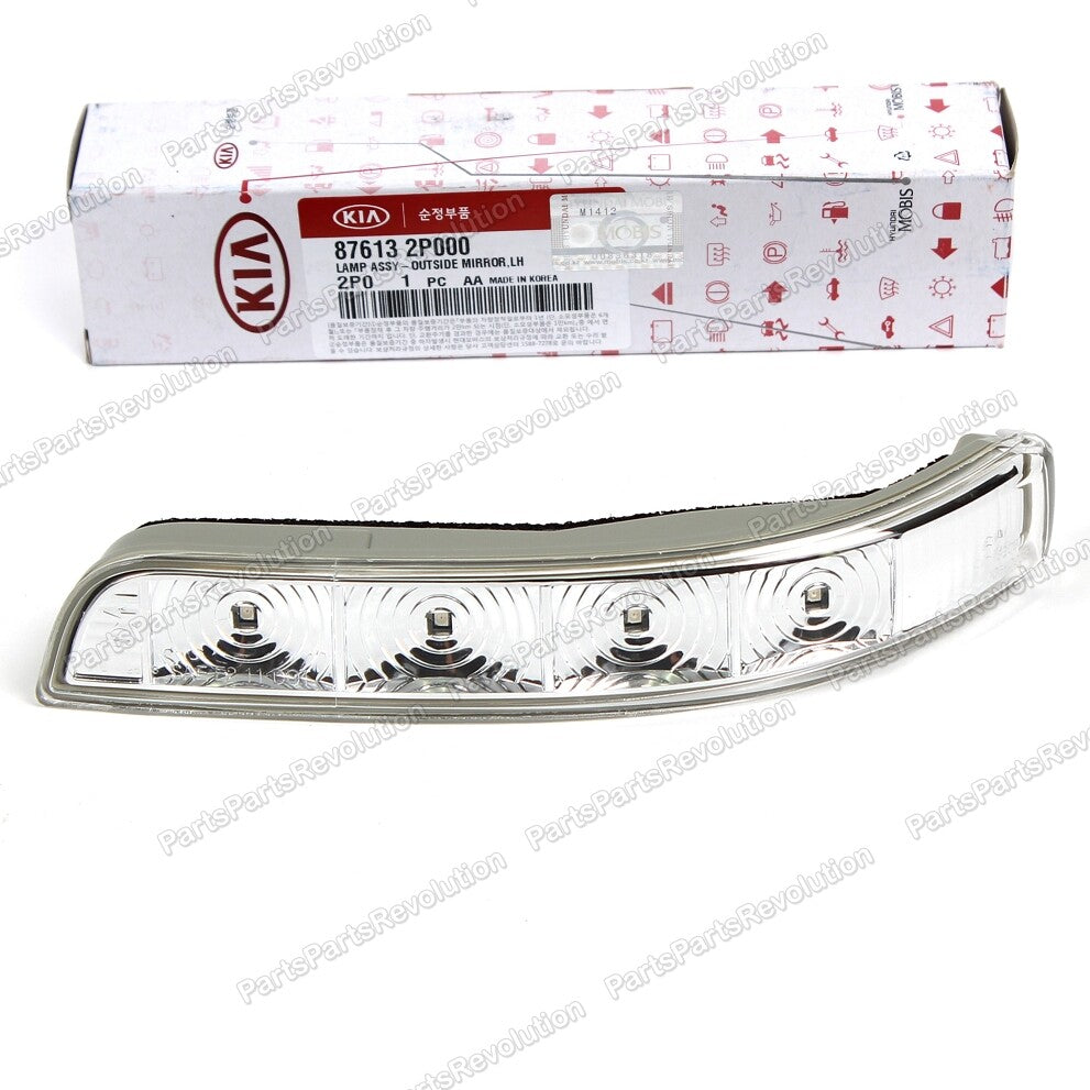 Left Right Turn Signal Flash Rearview Mirror Light for Kia Sorento 2011-2015