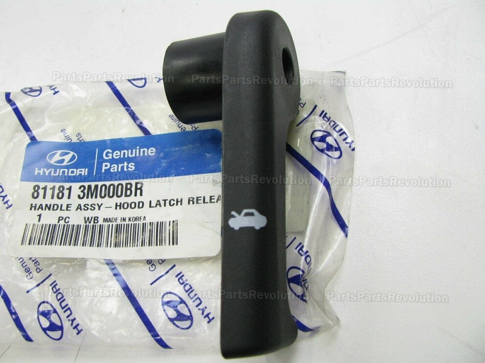 GENUINE Release Handle 811813M000BR for Hyundai Genesis 2009-2010