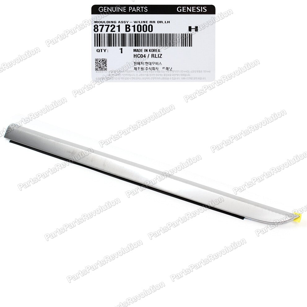 Door Molding Rear Left 87721B1000 for Genesis G80 2015-2020