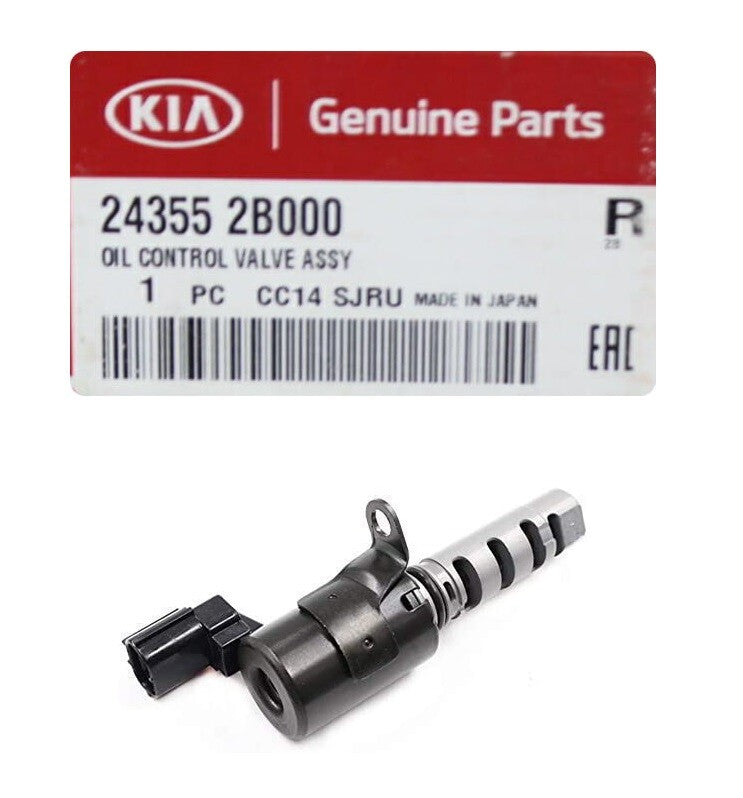 GENUINE 243552B000 Cam Timing Oil Control Solenoid Valve for Hyundai I20 Soul