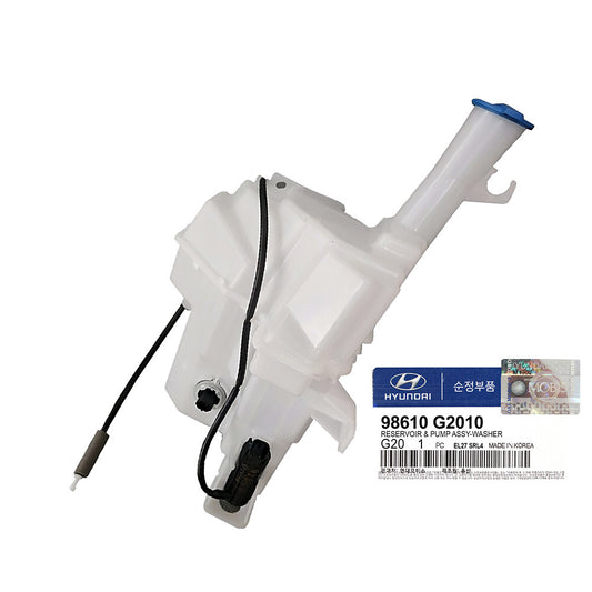 GENUINE 98610G2010 Windshield Washer Reservoir & Pump for Hyundai Ioniq 17-20