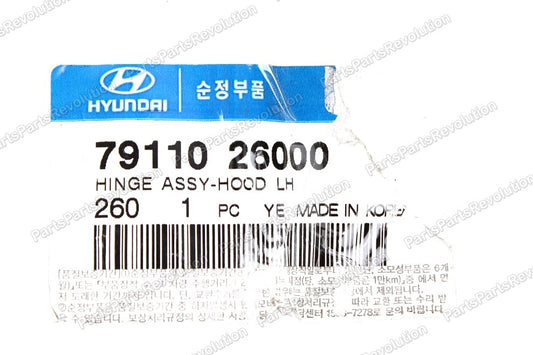 GENUINE Hood Hinge Left 7911026000 for Hyundai 2001-2006 SantaFe