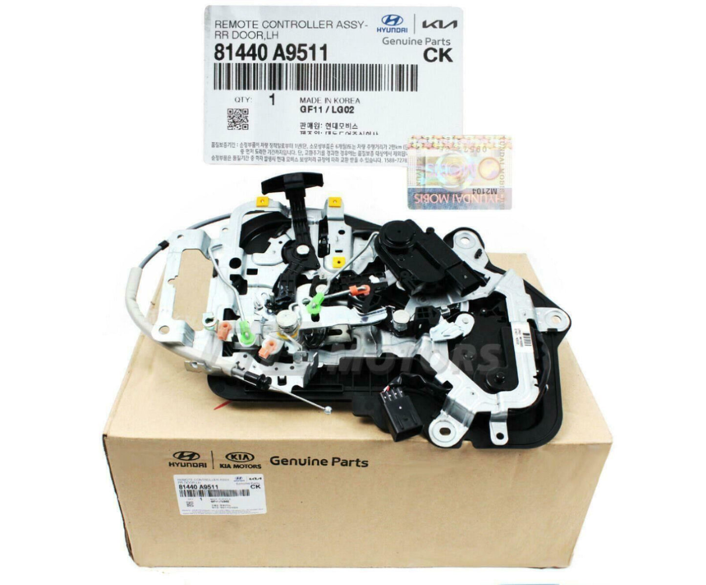 GENUINE Door Lock Actuator Motor REAR LEFT for 2014-2018 Kia Sedona 81440A9511