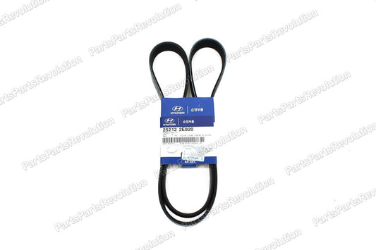 GENUINE V-RIBBED BELT for 11-16 Hyundai ELANTRA TUCSON FORTE SOUL OEM 252122E820