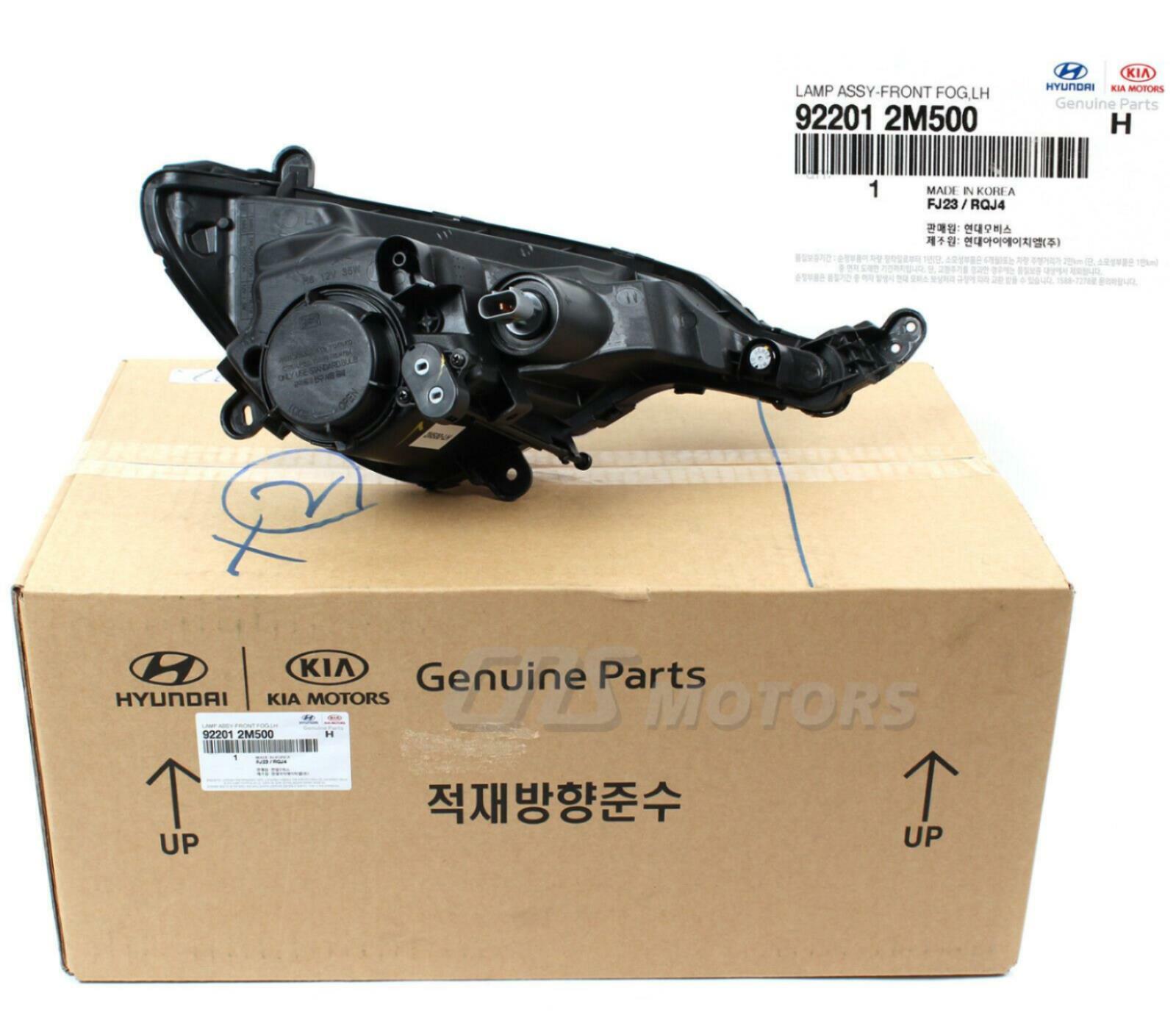 GENUINE Fog Lamp Light LEFT & RIGHT for 13-16 Hyundai Genesis Coupe 922012M500