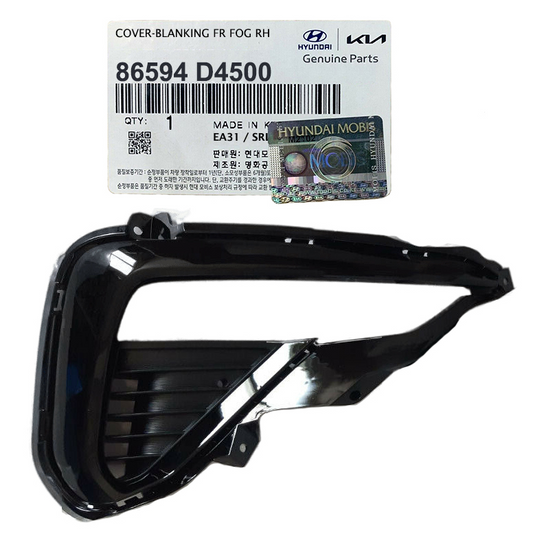 GENUINE 86594D4500 Front Right Fog Light Cover for KIA Optima Hybrid 2018-2020