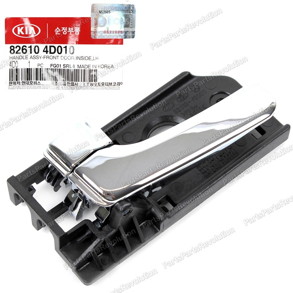GENUINE Inside Door Handle Chrome Front Left 826104D010 for 2014 Kia Sedona