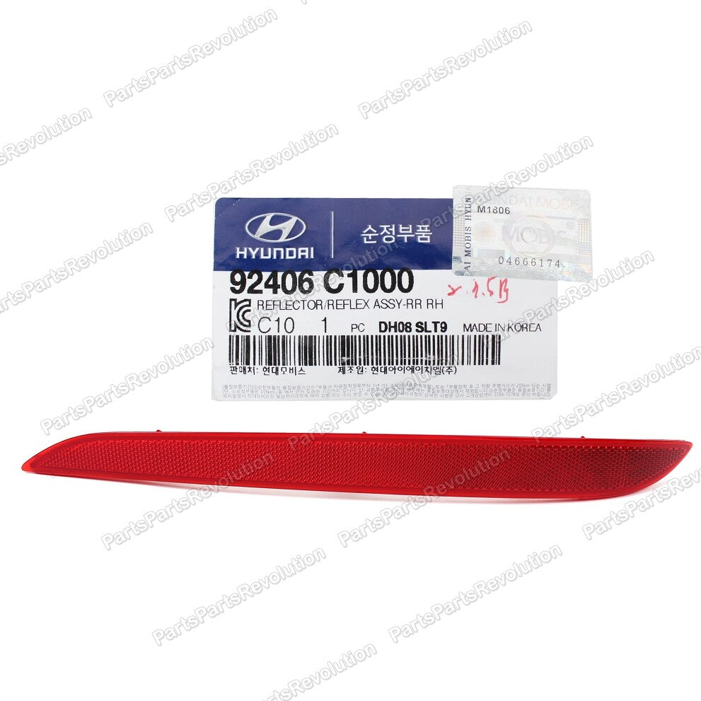 Bumper Reflector Rear Right 92406C1000 for Hyundai Sonata 2015-2017