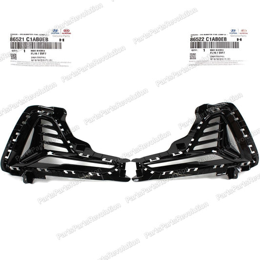 Fog Lamp Light Cover RIGHT for 18-19 Hyundai Sonata 86522C1AB0EB