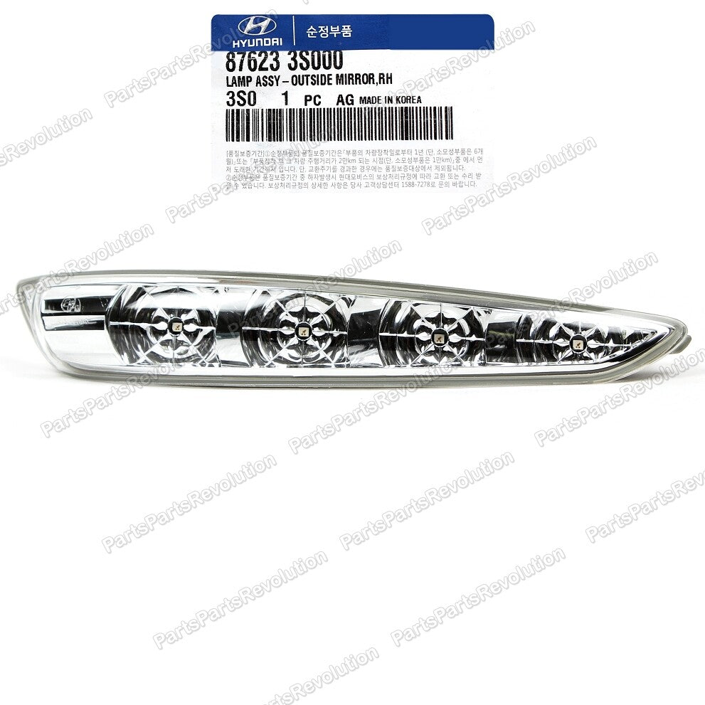 Turn Signal Side Mirror Right 876233S000 for Hyundai Sonata 2011-2015